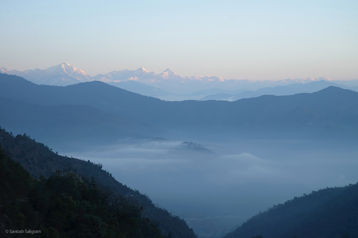 View from Lama Camp, Eaglenest Wildlife Sanctuary, Arunachal Pradesh, India.
