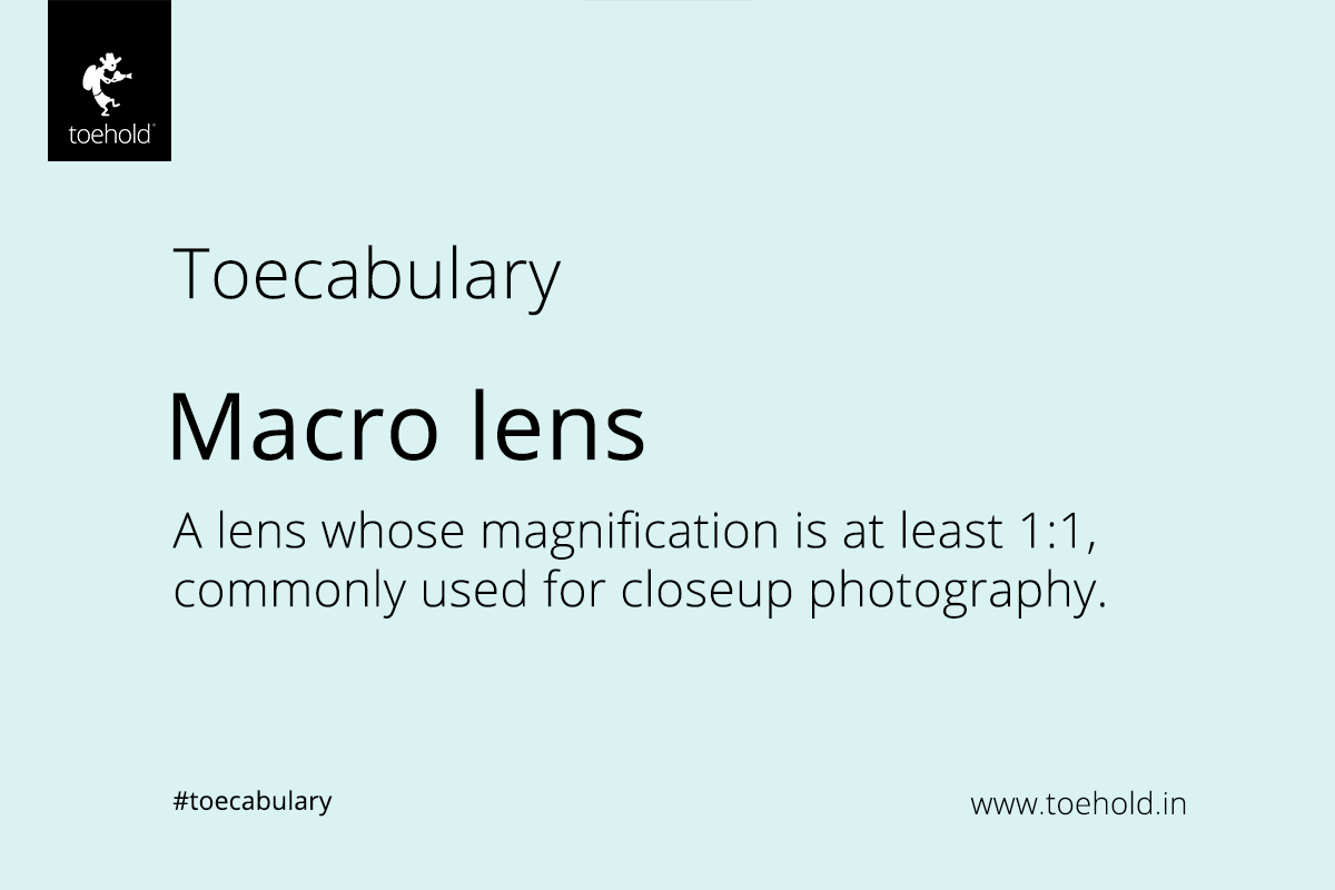 toecabulary macro lens 2023