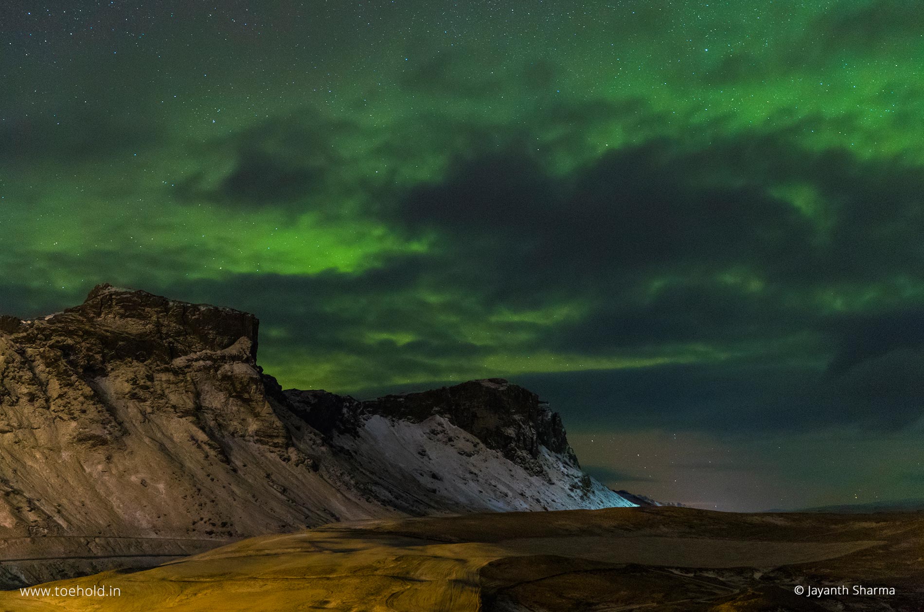 Northern lights in Iceland 2023